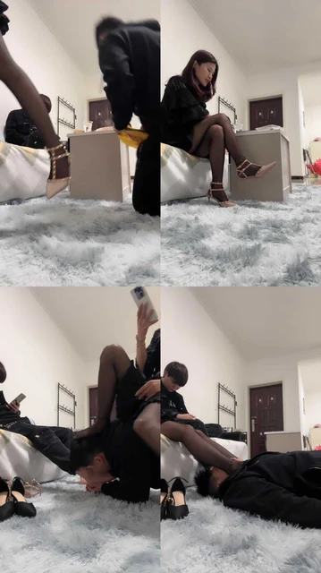 【安主子】情侣主-卑微绿帽伺候吃饭