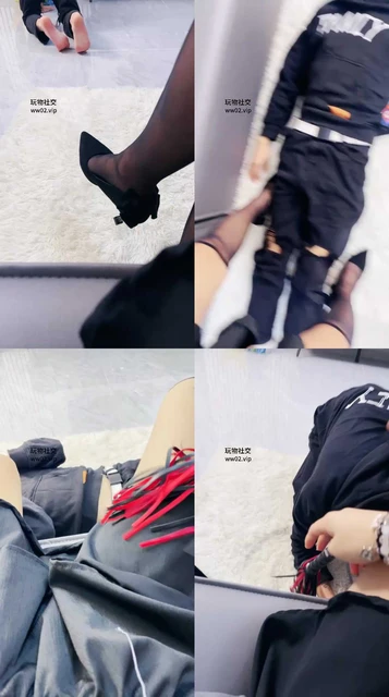 【沐沐大大】跪舔黑丝高跟/踩踏/骑马