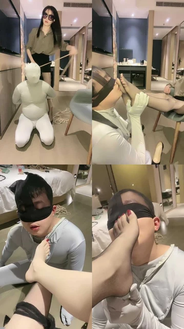 【苏曼】御姐五花大绑虐贱狗