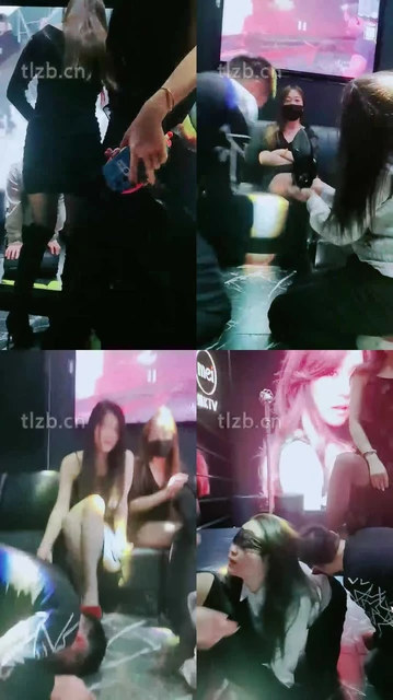 【梦幻大大】公开处刑-和闺蜜KTV玩弄小三母狗【下】