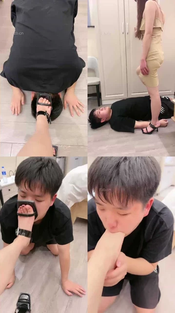 【乔伊】高跟凉鞋碾压踩/虐乳/抽耳光/坐脸窒息/喝圣水