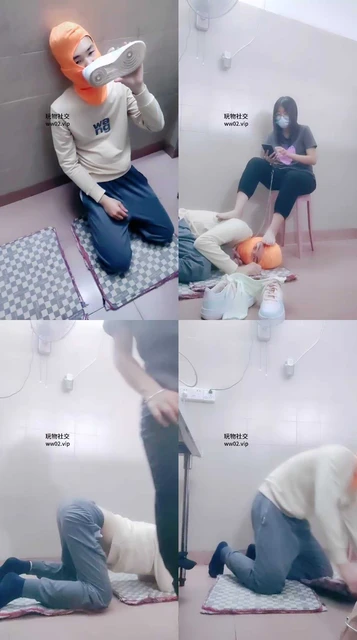 【奇了怪了】运动鞋白袜踢裆/鞭打/踩踏/原味气味辱