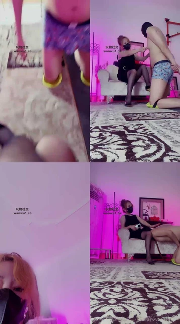 【魔鬼天使】高跟黑丝踢/自己抽耳光/虐乳坐脸窒息