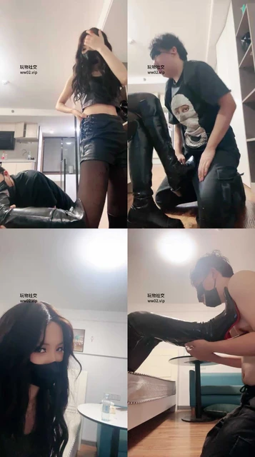 【倪小主】长靴踩踏/骑马转胯/踢裆