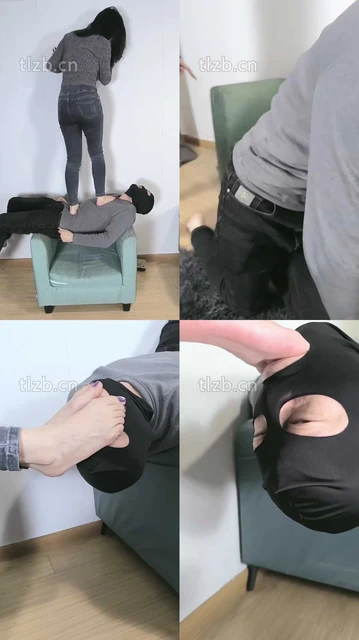【稚主】裸足全体重踩人体桥梁/臭脚捂脸/脚插嘴