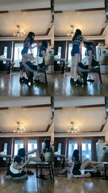 【嘟嘟】白富美教训女仆闺蜜刑虐