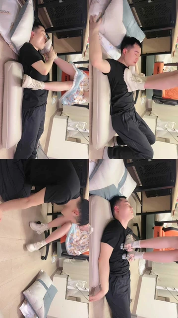 【神乐sama】洛丽塔S-脏鞋底清理/短靴踩地毯狗/闻白袜