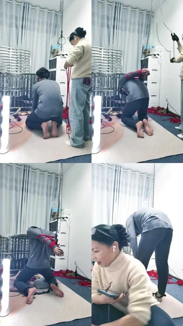 【浮华】五花大绑练习吊缚