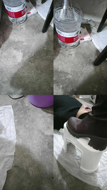 【咪兔】长靴踩虐驯化厕奴