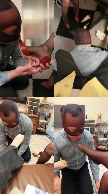 【成都女王瑶妈s】双主调教教恋足贱狗