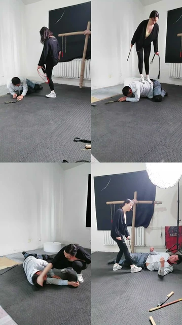 【疼痛挨打狗】回山东主人一顿暴打