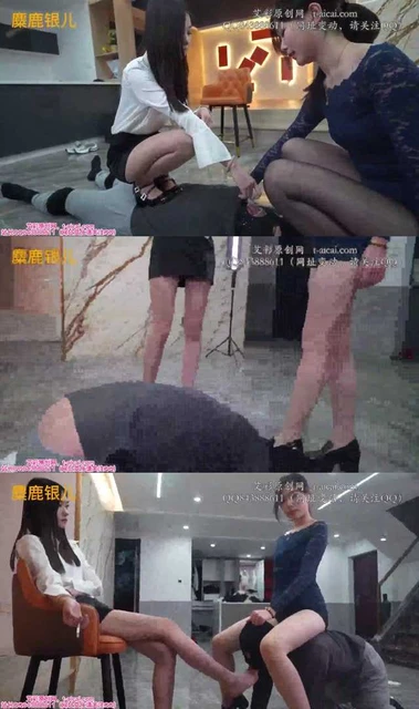 【麋鹿银儿】冰冰s和画画S 两个公认的最臭脚又最美的女人