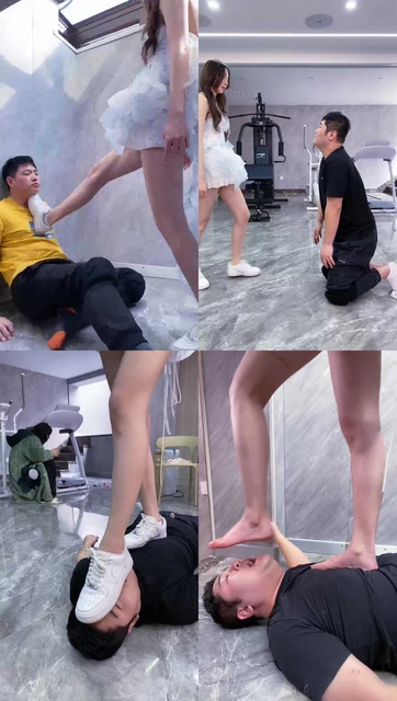 【麋鹿银儿】芭蕾小主暴踹耳光/揪耳朵/踩踏吐口水深喉