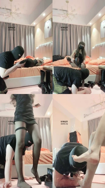 【鹿可】偷舔主人脏鞋被发现