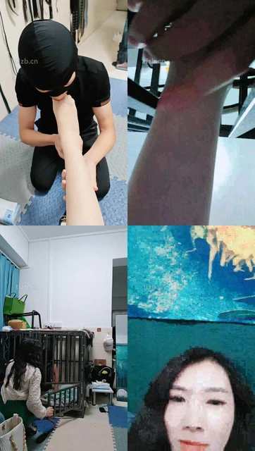 【木子大大】品尝主人的肉丝jio/囚禁狗笼/腿绞踩踏