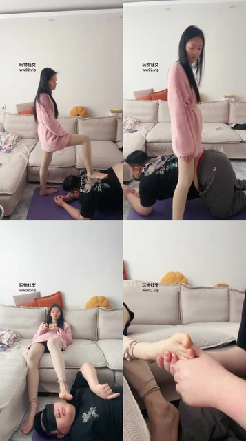【埋汰】粉系小主玉足蹂躏家奴