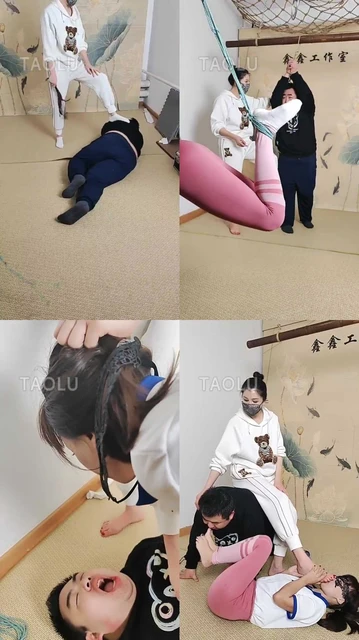 【冷大人】白袜塞嘴捆绑强制虐情侣m