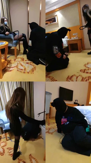 【婉婷】长靴S暴虐小胖