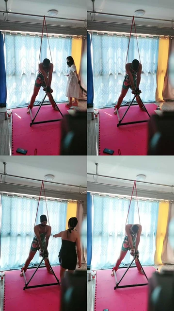 【格桑】双S-捆绑封嘴重度虐打