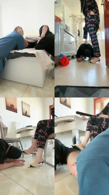 【西北傻子】伺候主人起床洗漱喝晨尿刷牙水