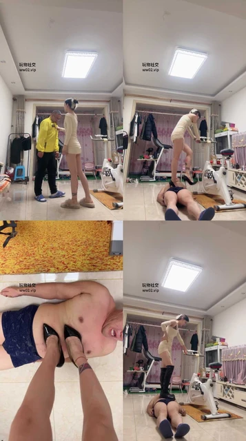 【领主】掐乳/高跟+长靴全体重踩踏