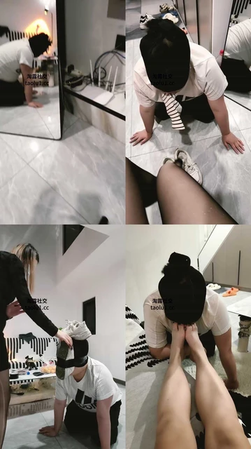 【芮兮夫妻】袜子塞嘴/强制闻臭鞋