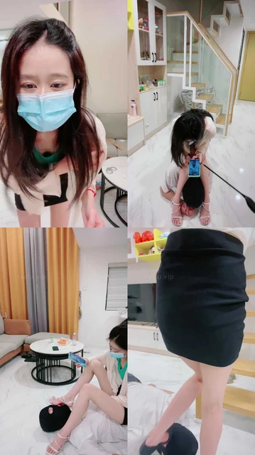 【Rina】犬化训练-高跟凉鞋踩踏/骑马/插嘴