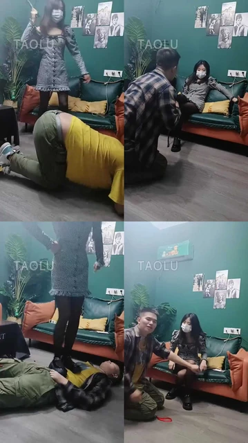 【重庆户外男神】女仆店小桃暴打男神