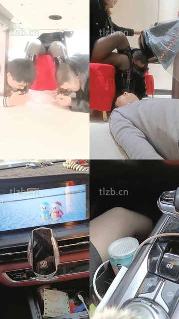 【乐爷】父子狗-野外餐厅伺候吃饭