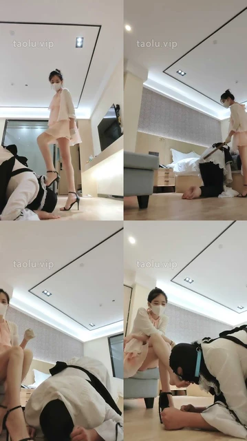 【多多】教训男保姆-高跟凉鞋碾压/骑马/腿绞