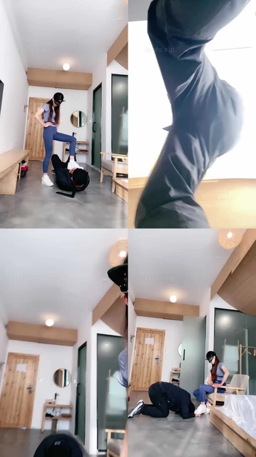 【苏州婉儿】小白鞋白袜踩/提档/耳光