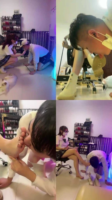 【雯雯】老师被虐杀虐-舔脏鞋/胯下辱/闻鞋窝舔裸足