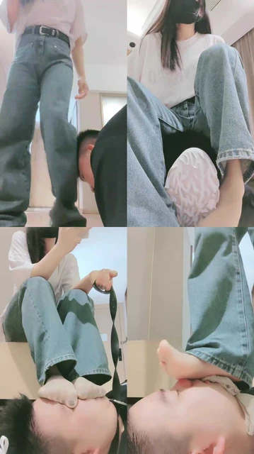 【妮蔻】迷恋脏白鞋/丝袜的狗