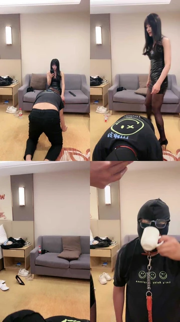 【文希】抽耳光/高跟黑丝踩虐/转胯/赏赐圣水