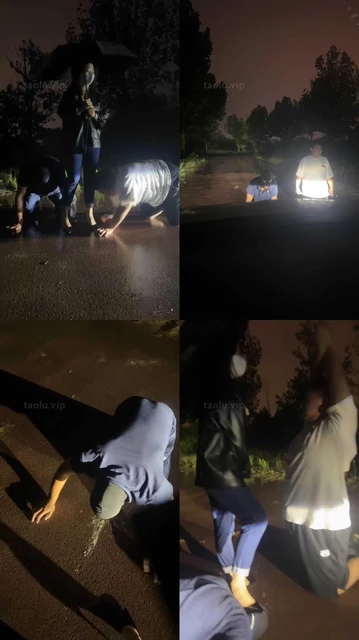 【辣姐】户外溜双狗-脏鞋底喂食/耳光/骑马/磕头求饶