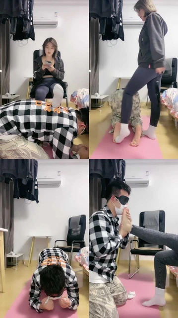 【五月】原味白袜气味羞辱