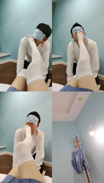 【可可女王】白丝恋足狂舔【完整版】