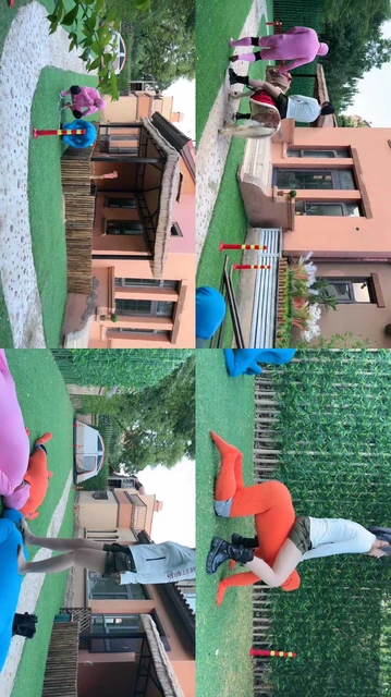 【红焱】庄园仿OWK-续集-真马假马一起骑/舔脏鞋/短靴踩踏/吃口水