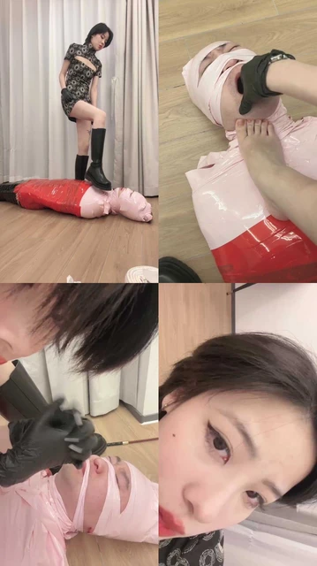 【爆爆】木乃伊-强制圣水/坐脸窒息/长靴碾压踩