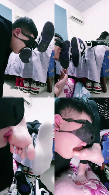 【靡兔】舔女儿的原味鞋袜脚