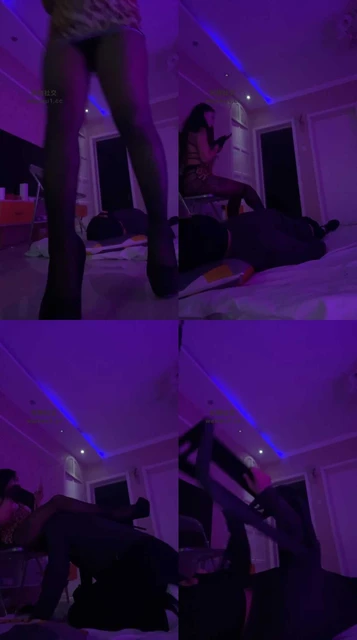 【AIU】坐脸窒息/黑丝高跟美腿踩