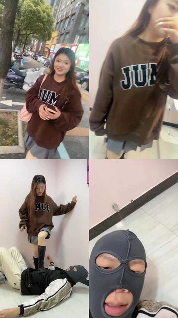 【樱木花道】户外搭讪大学生-耳光/长靴提档/白袜肉丝全体重踩