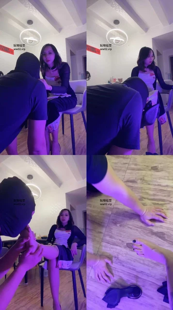 【墨s】数据线鞭打/抽耳光/清理脏高跟