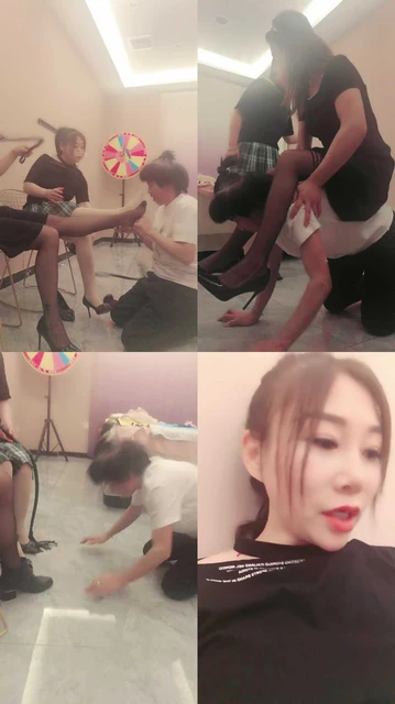 【带刺的玫瑰】双主虐打母狗