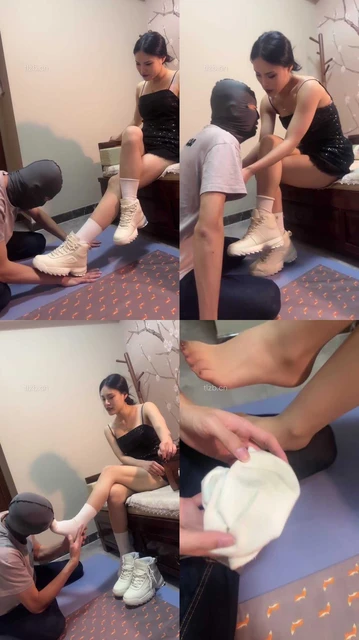 【狗哥】酒吧陪酒小妹-舔脏鞋白袜/气味控制