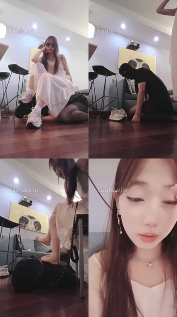 【樱子大人】运动鞋白袜S-耳光/品尝裸足/全体重踩/遛狗