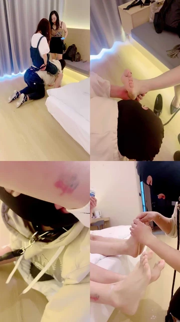 【杀杀】双S-骑马鞭打舔脏鞋底/虐乳啃脚皮