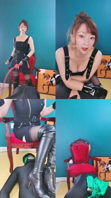 【魔鬼天使】嘞嘴/长靴踩踏碾压/鞭打