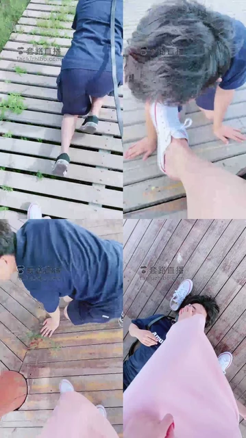 【娜美】帆布鞋素人户外遛狗