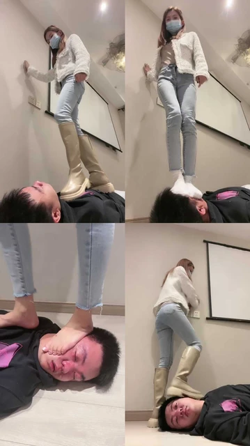 【花椒】长靴脸部摧残